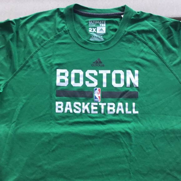 adidas boston basketball t shirt